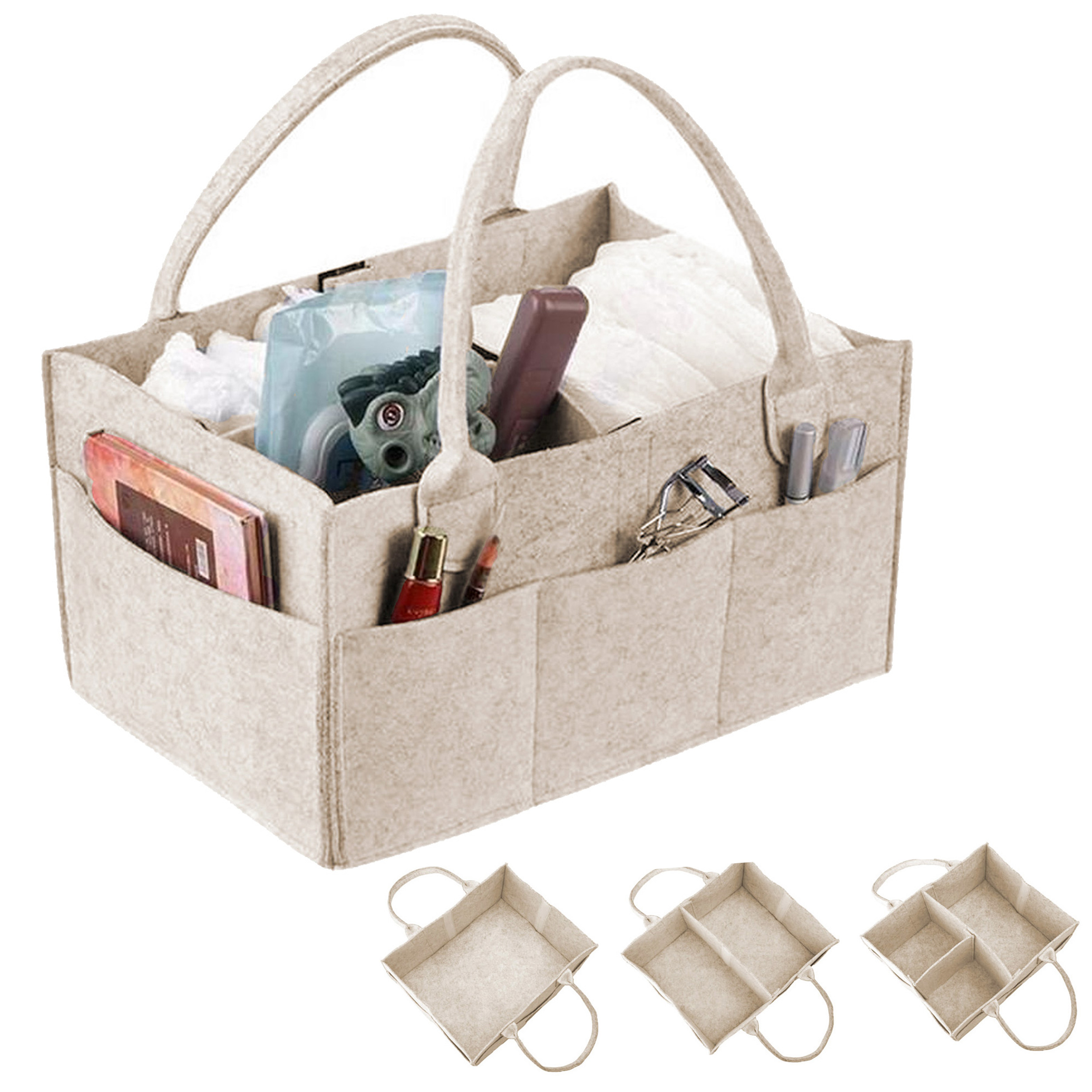 Baby Nursery Organiser - Baby Diaper Caddy Organizer for Changing