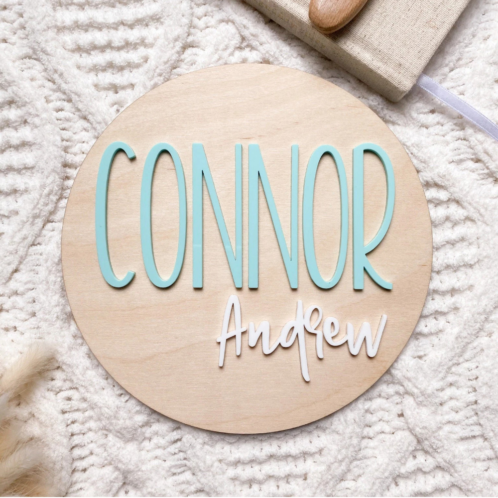 Personalised Birth Announcemen - Baby Nursery Baby reseña y precio