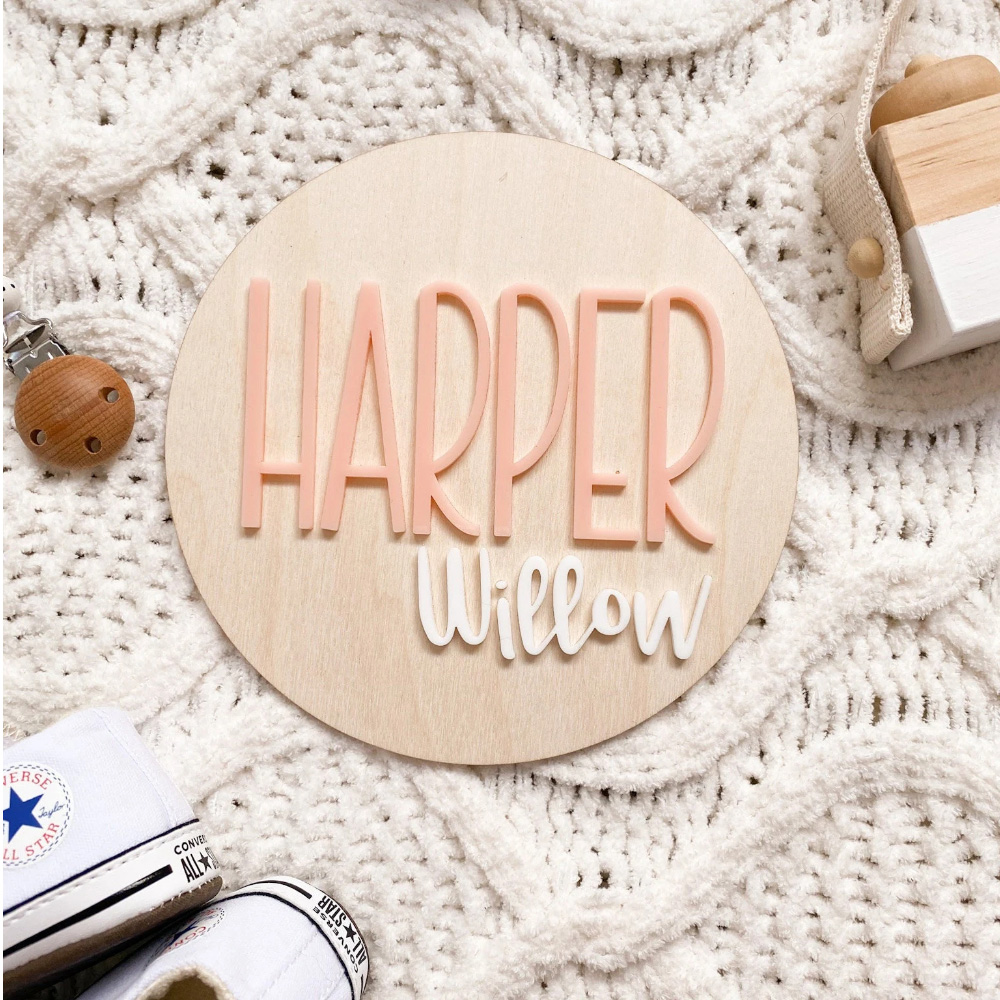 Personalised Birth Announcemen - Baby Nursery Baby reseña y precio