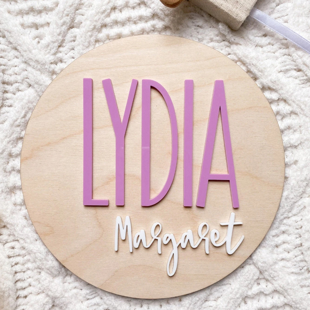 Personalised Birth Announcemen - Baby Nursery Baby reseña y precio