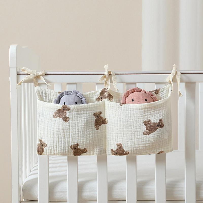 Baby Crib Organizer Cot Caddy  - Baby Nursery Toy reseña y precio