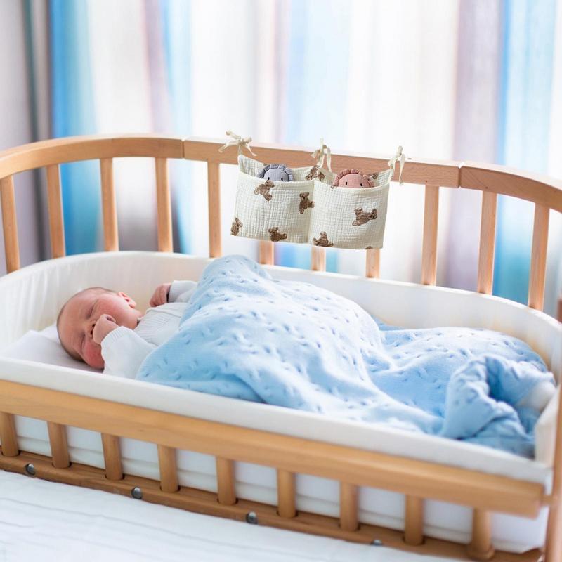 Baby Crib Organizer Cot Caddy  - Baby Nursery Toy reseña y precio