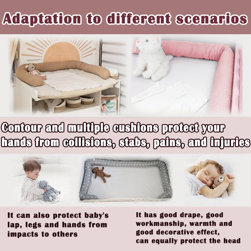  ﻿ 2M Long Baby Bumper Bed Pi - Convertible Crib Set reseña y precio