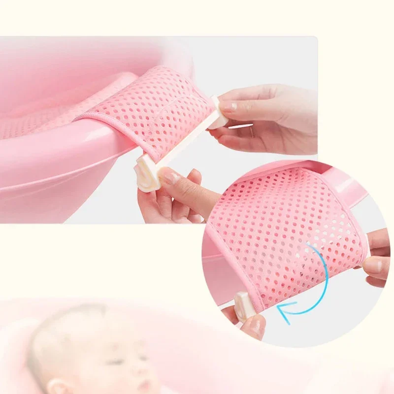 Newborn Adjustable Bathtub Pil - Baby Nursery Pillow reseña y precio