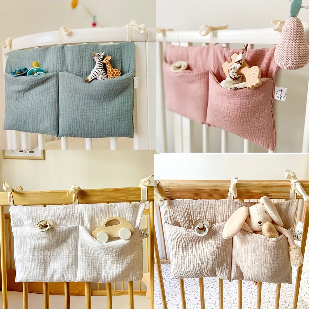Baby Crib Organizer Cot Caddy  - Baby Nursery Organiser reseña y precio