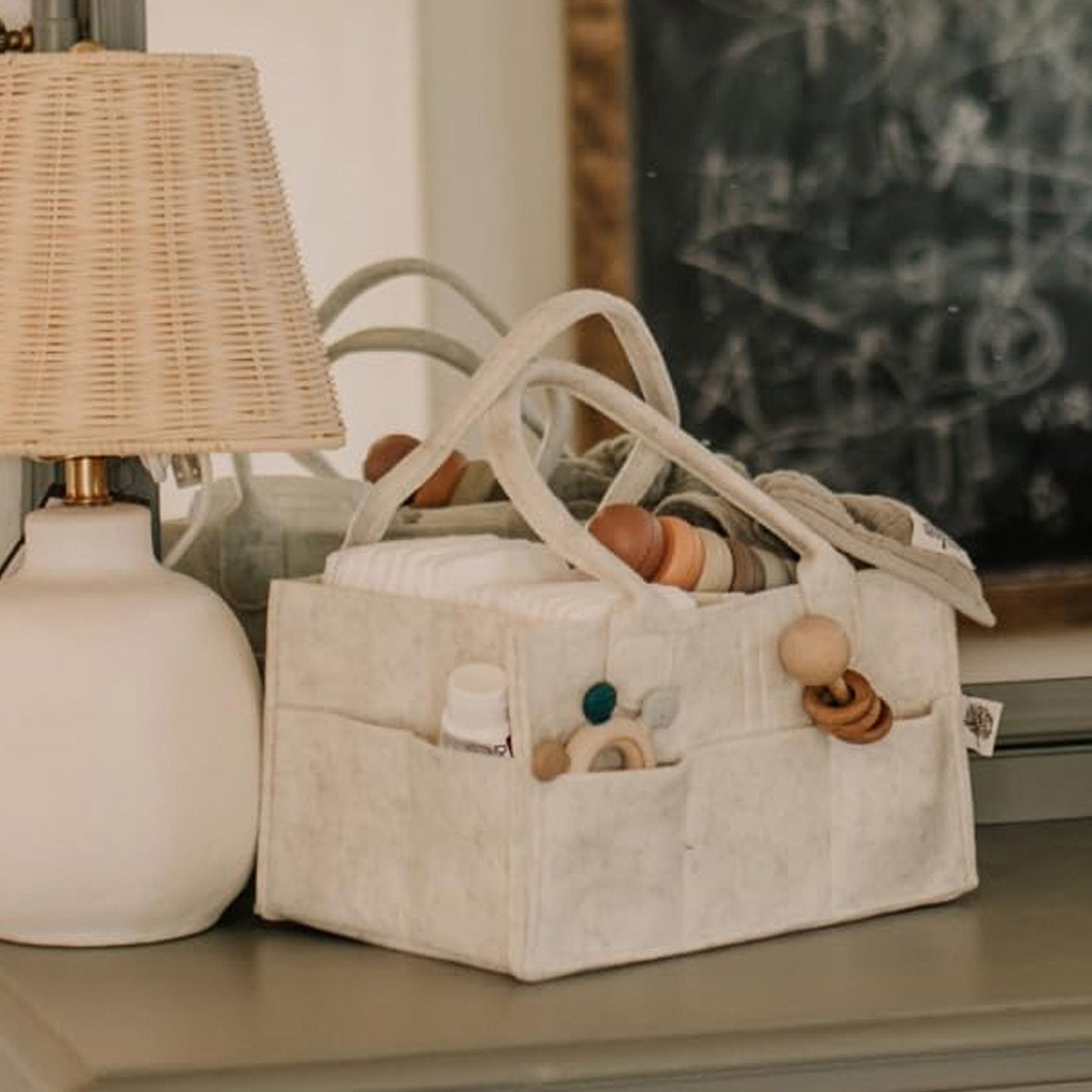 Baby Diaper Caddy Organizer fo - Baby Nursery Organiser reseña y precio