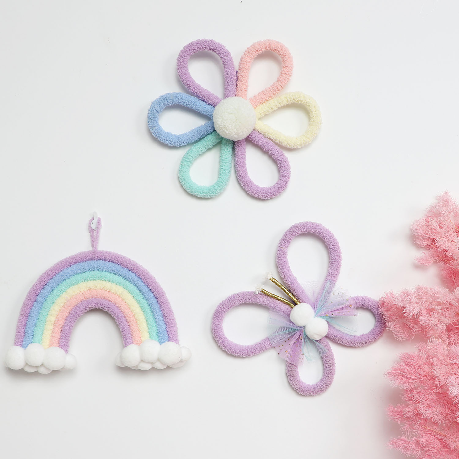 Nordic Rainbow Daisy Flower  B - Baby Nursery Girl Room reseña y precio