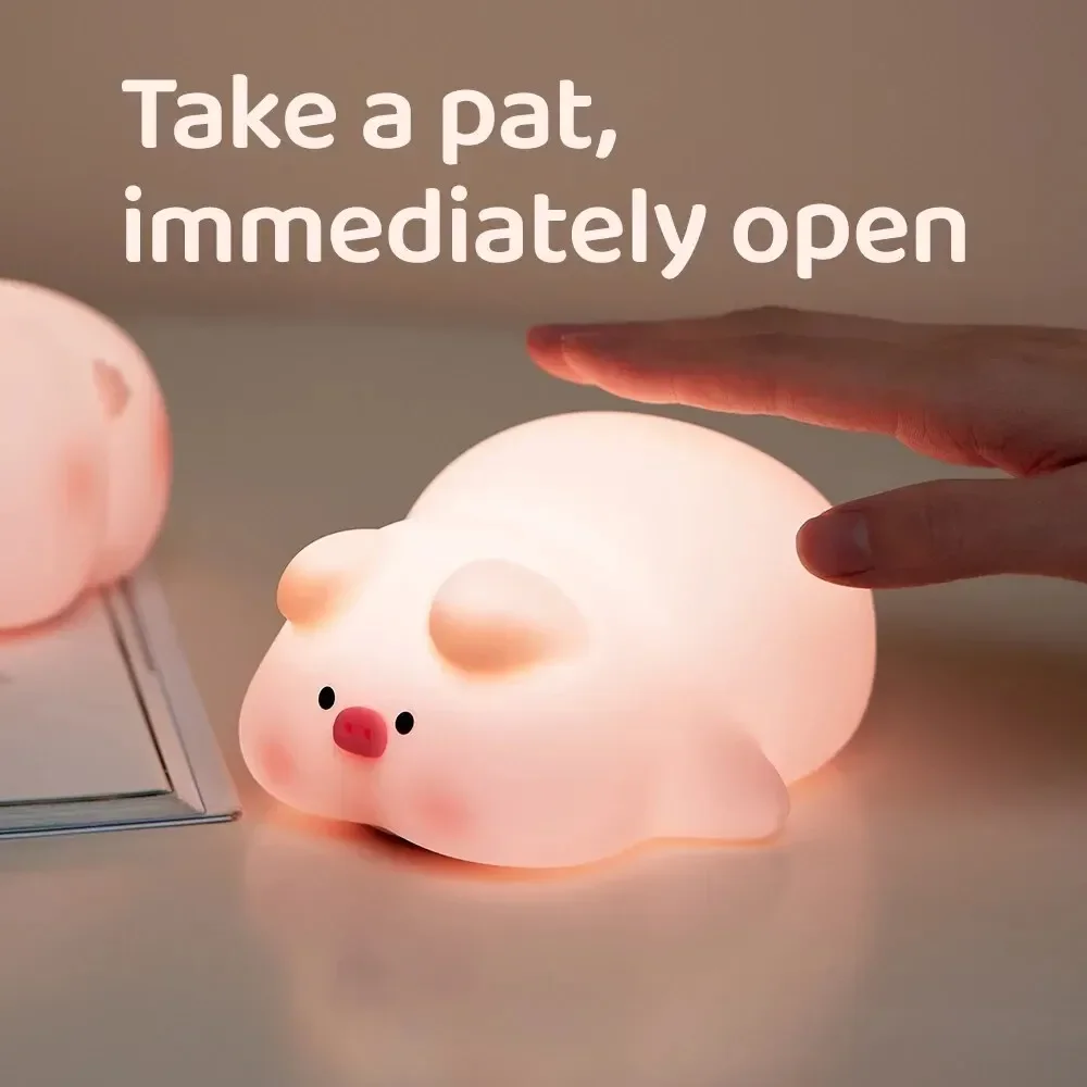 Piggy Bunny Night Light Led Ta - Baby Nursery Equipment reseña y precio