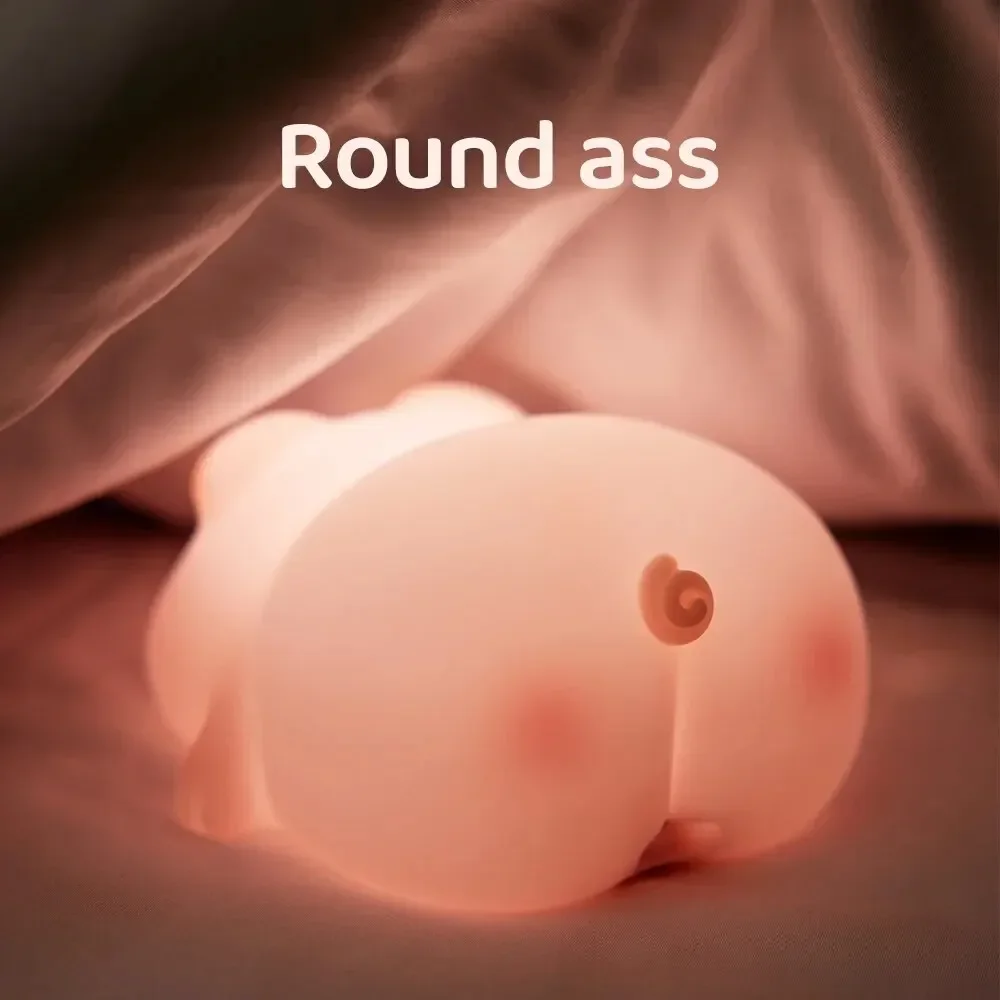 Piggy Bunny Night Light Led Ta - Baby Nursery Equipment reseña y precio