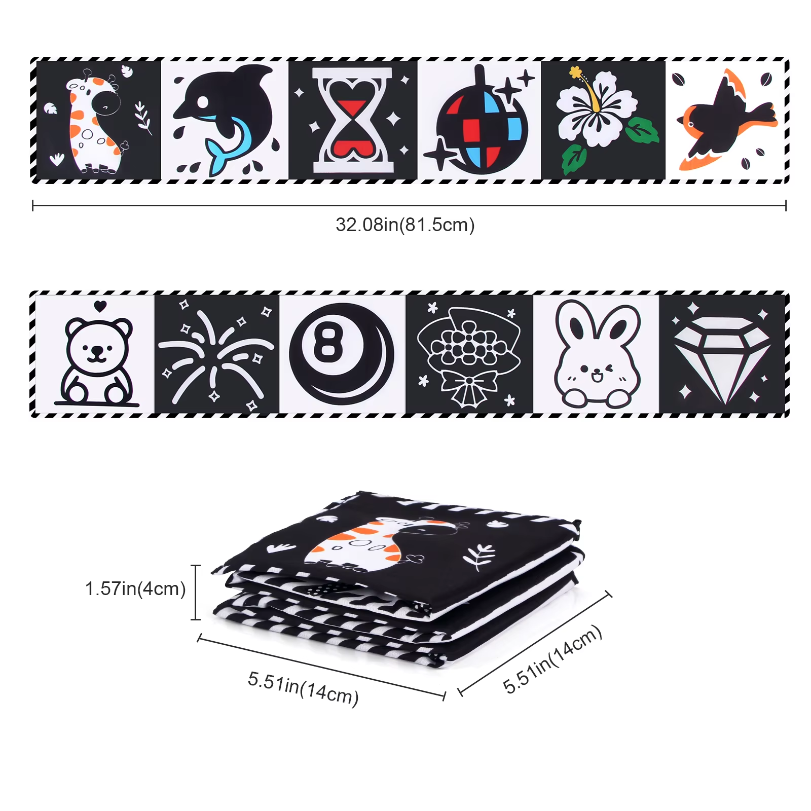 Baby Cloth Book 0-36 Months Ne - Baby Nursery Books reseña y precio