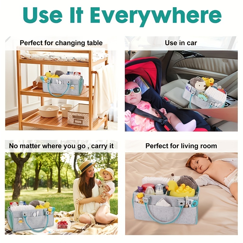 Baby Diaper Bag Large Capacity - Baby Nursery Equipment reseña y precio