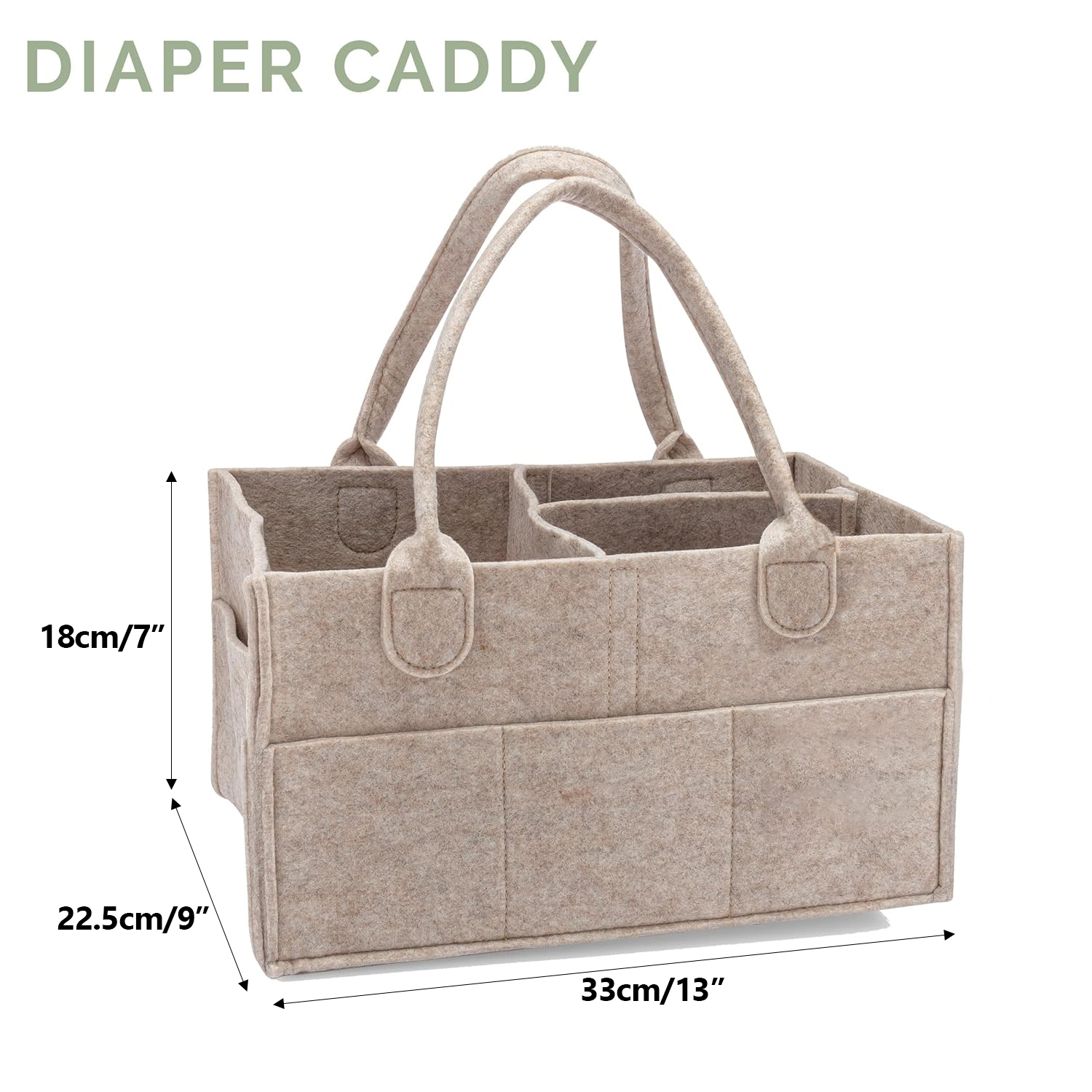 Diaper Caddy - Nursery Storage - Baby Nursery Organiser reseña y precio
