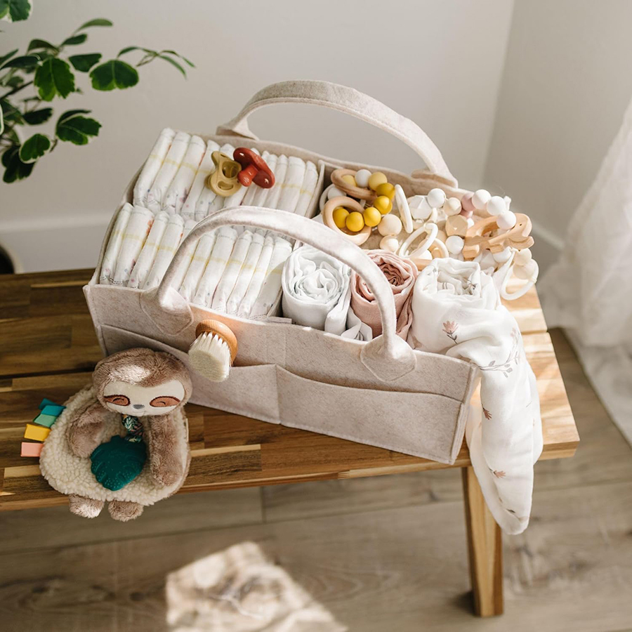 Baby Diaper Ball Bag Organizer - Baby Nursery Organiser reseña y precio
