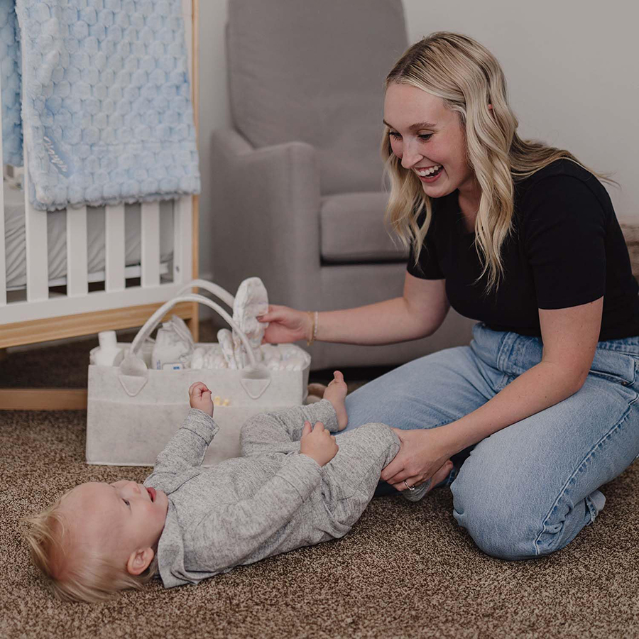 Baby Diaper Ball Bag Organizer - Baby Nursery Organiser reseña y precio