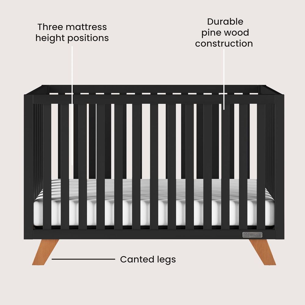 4-in-1 Convertible Crib and 3- - Convertible Crib Set reseña y precio