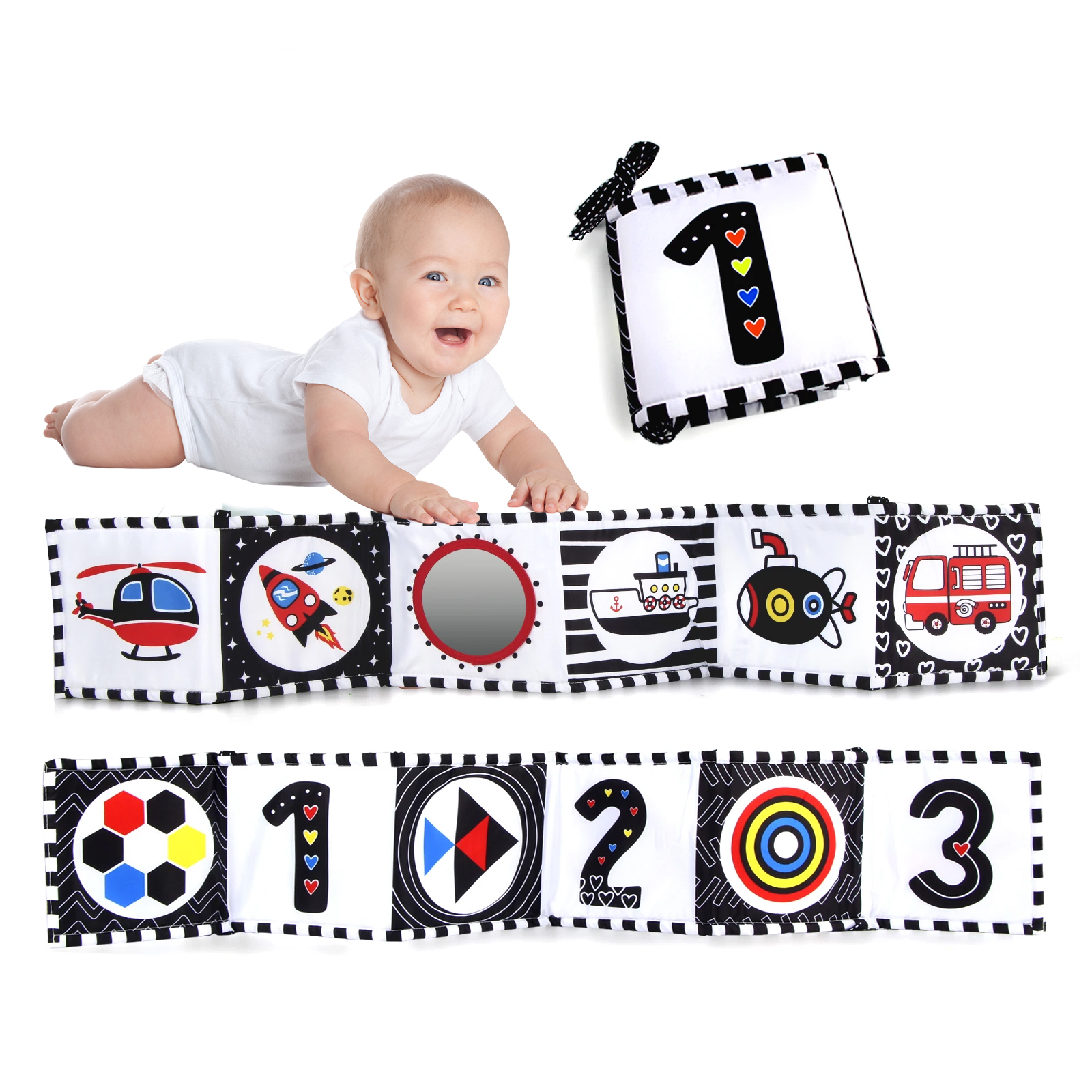 Baby Bedside Cloth Book 0-12 M - Baby Nursery Books reseña y precio