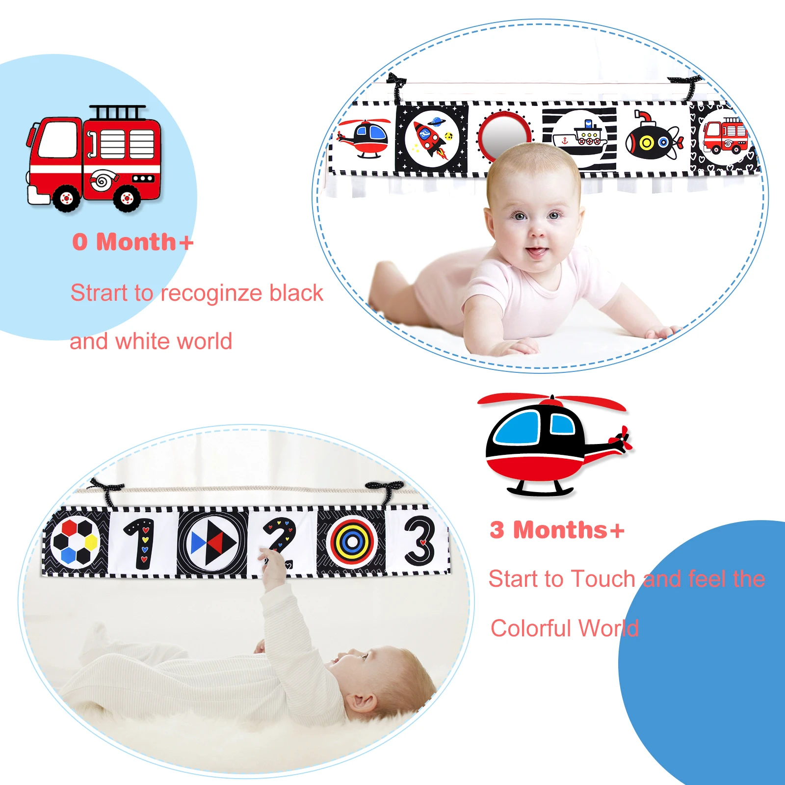 Baby Bedside Cloth Book 0-12 M - Baby Nursery Books reseña y precio