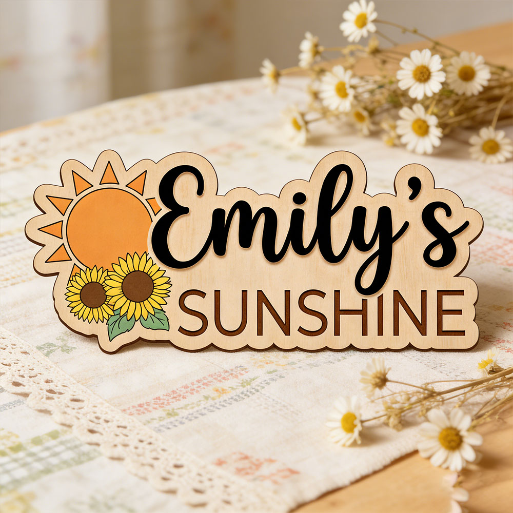 Sunflower Sunshine Themed Cust - Baby Nursery Toy reseña y precio