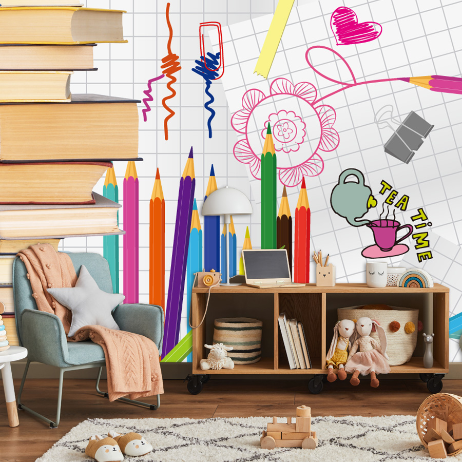 Custom Easy to Apply Peel and  - Baby Nursery Books reseña y precio