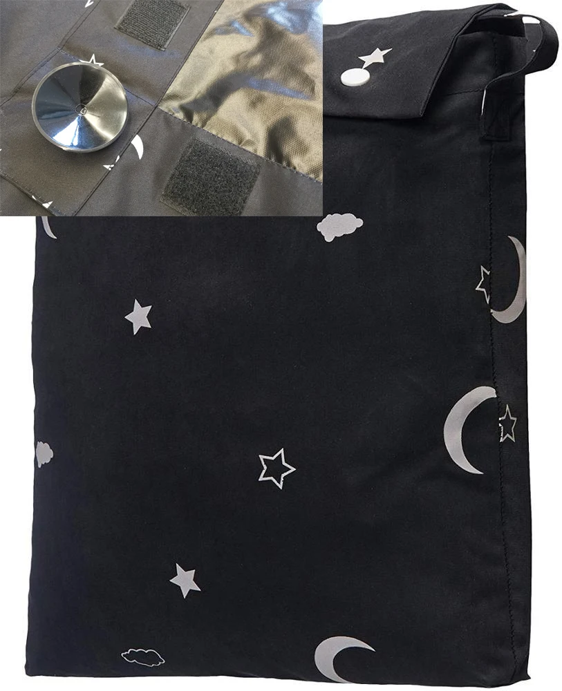Custom-madePortable Window Bla - Baby Nursery Light Shade reseña y precio
