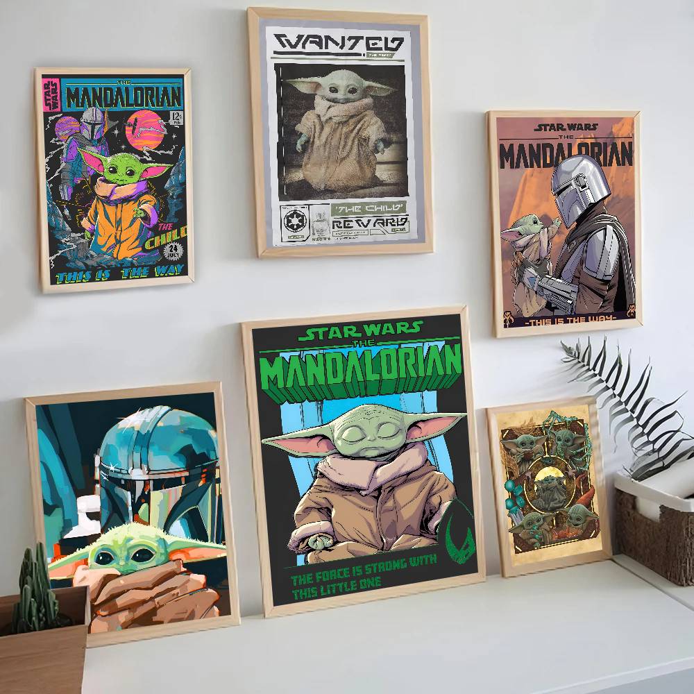 TV Play The Mandalorian Baby Y - Baby Yoda Nursery Decor reseña y precio