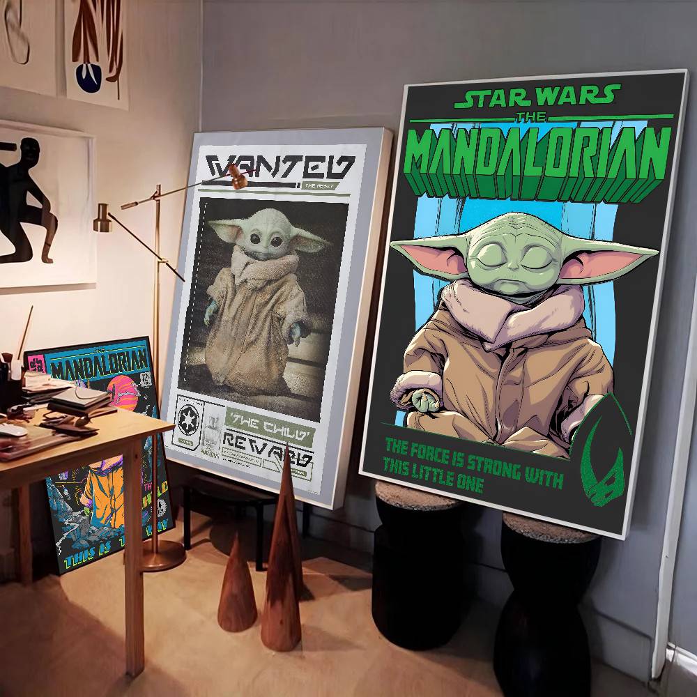 TV Play The Mandalorian Baby Y - Baby Yoda Nursery Decor reseña y precio