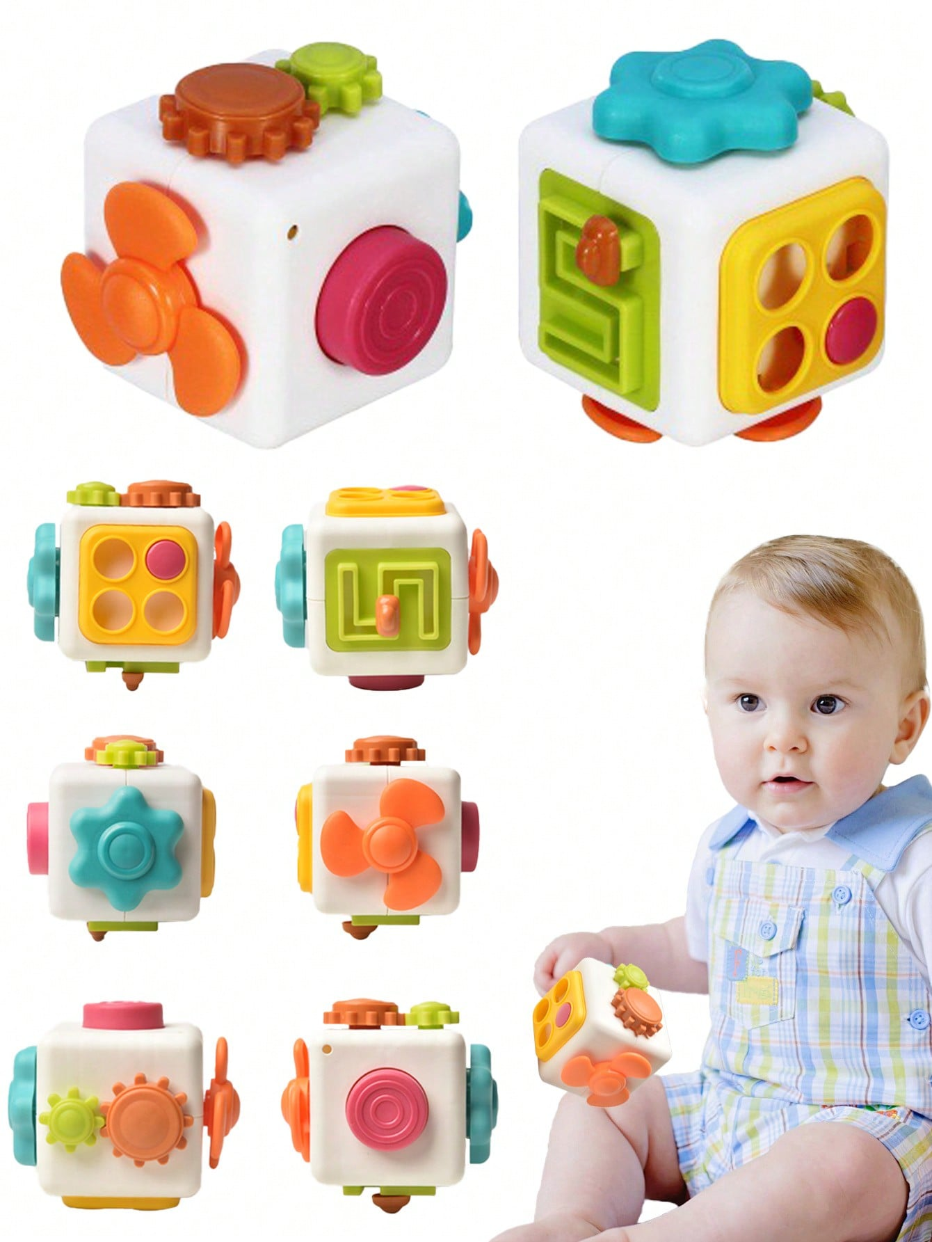 6 in 1 Montessori Educational  - Baby Nursery Toy reseña y precio