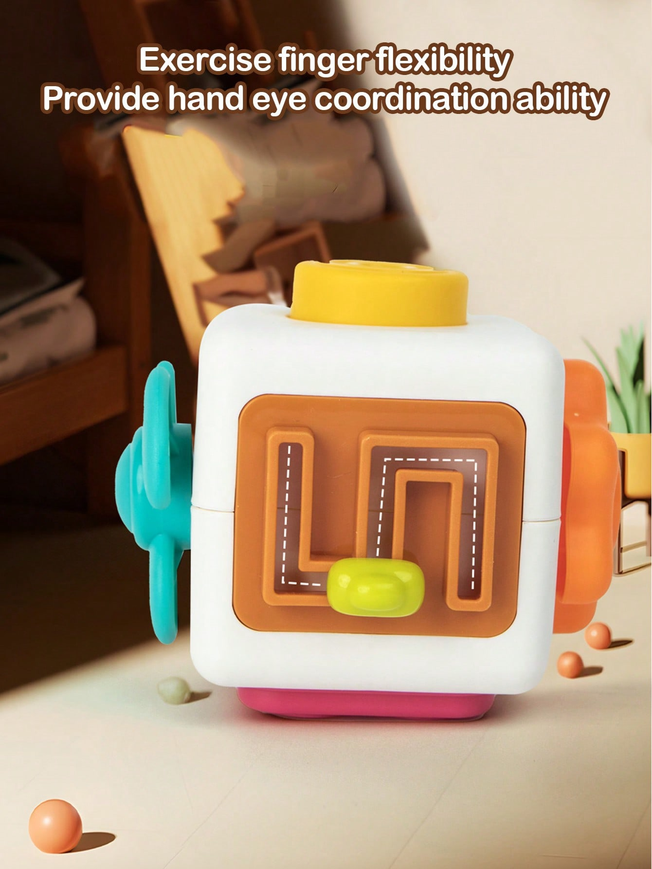 6 in 1 Montessori Educational  - Baby Nursery Toy reseña y precio