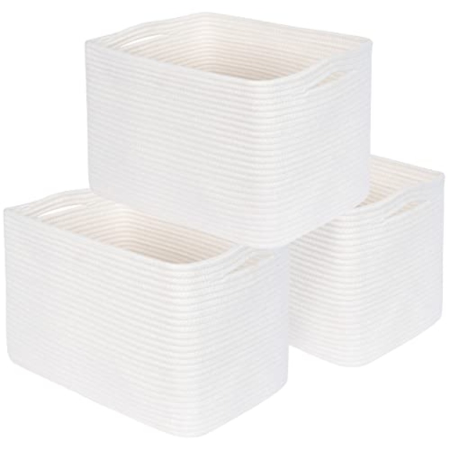 3-Pack Storage Baskets for She - Baby Nursery Books reseña y precio