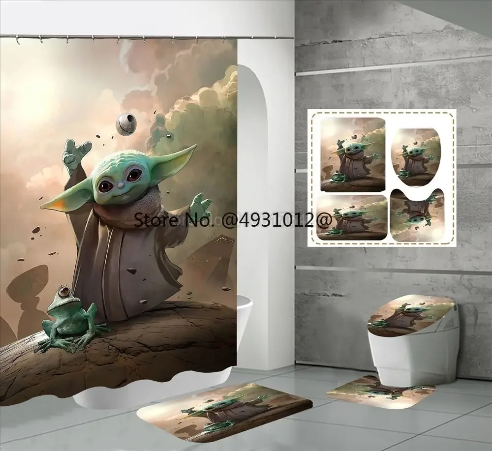 Anime Yoda Baby Cute Shower Cu - Baby Yoda Nursery Decor reseña y precio