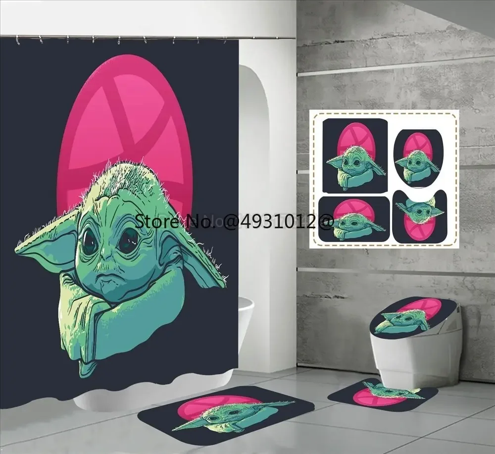 Anime Yoda Baby Cute Shower Cu - Baby Yoda Nursery Decor reseña y precio