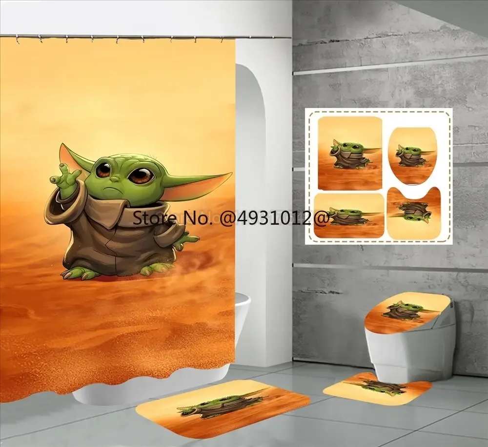 Anime Yoda Baby Cute Shower Cu - Baby Yoda Nursery Decor reseña y precio