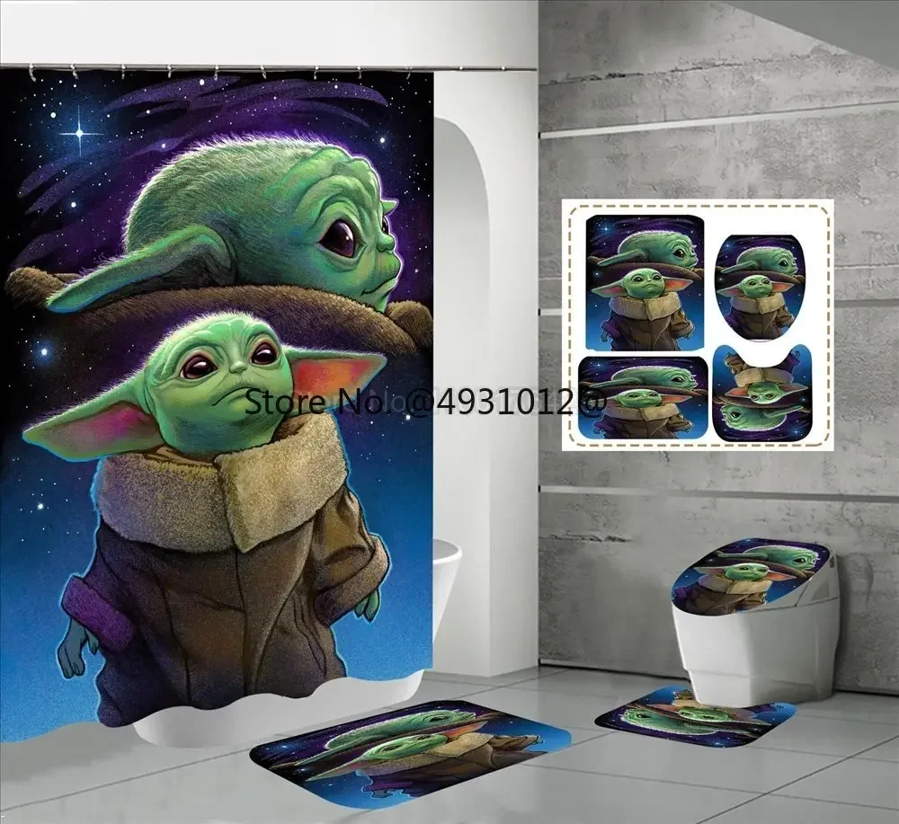 Anime Yoda Baby Cute Shower Cu - Baby Yoda Nursery Decor reseña y precio