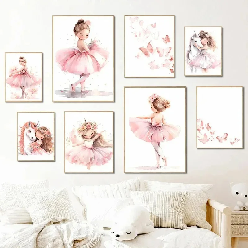 2026 Pink Ballerina Girl Unico - Baby Nursery Frames reseña y precio