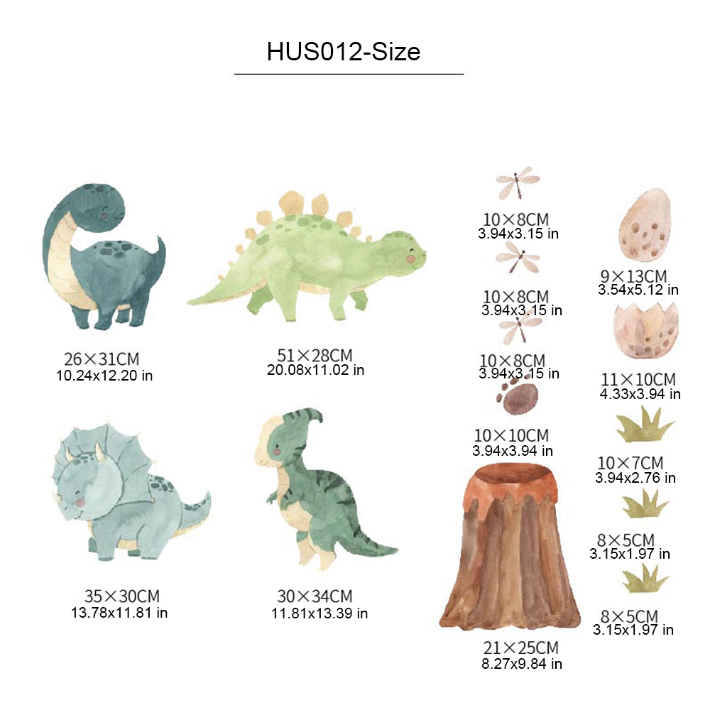 Dinosaur Wall Decals, Dino Alp - Baby Nursery Girl Room reseña y precio