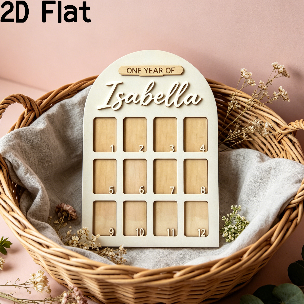 1Pc Custom Photo Record Board  - Baby Nursery Toy reseña y precio