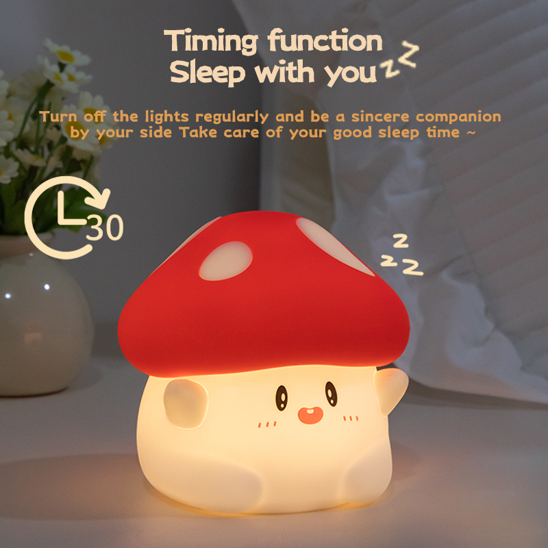Mushroom Night Light LED Recha - Baby Nursery Equipment reseña y precio