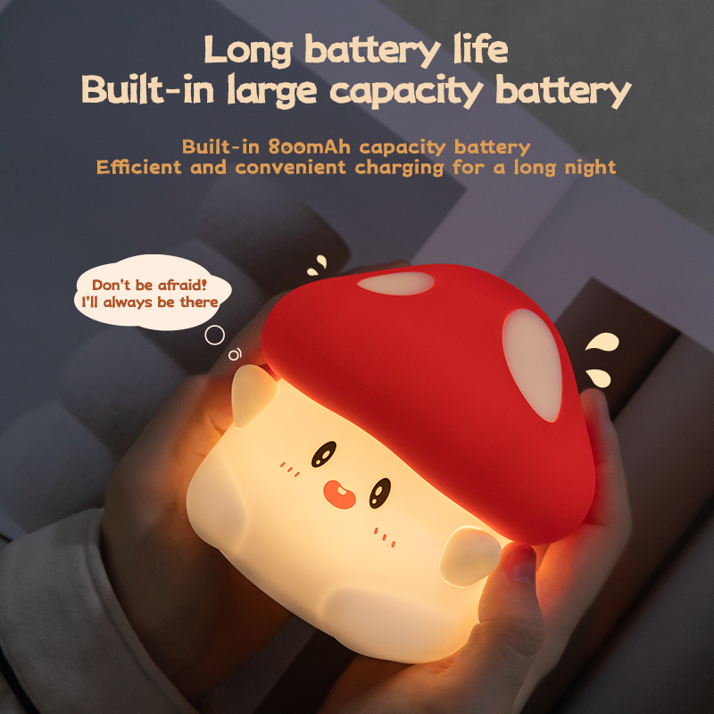 Mushroom Night Light LED Recha - Baby Nursery Equipment reseña y precio