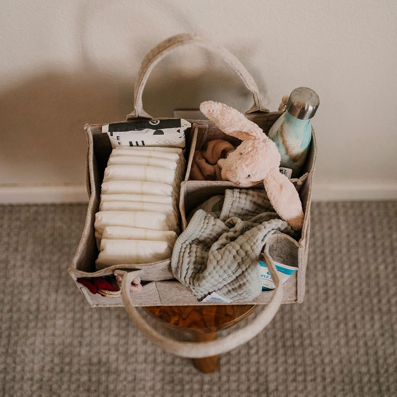 Diaper Caddy - Nursery Storage - Baby Nursery Organiser reseña y precio