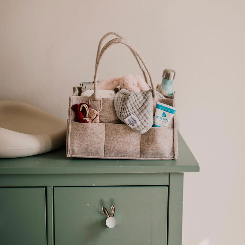 Diaper Caddy - Nursery Storage - Baby Nursery Organiser reseña y precio