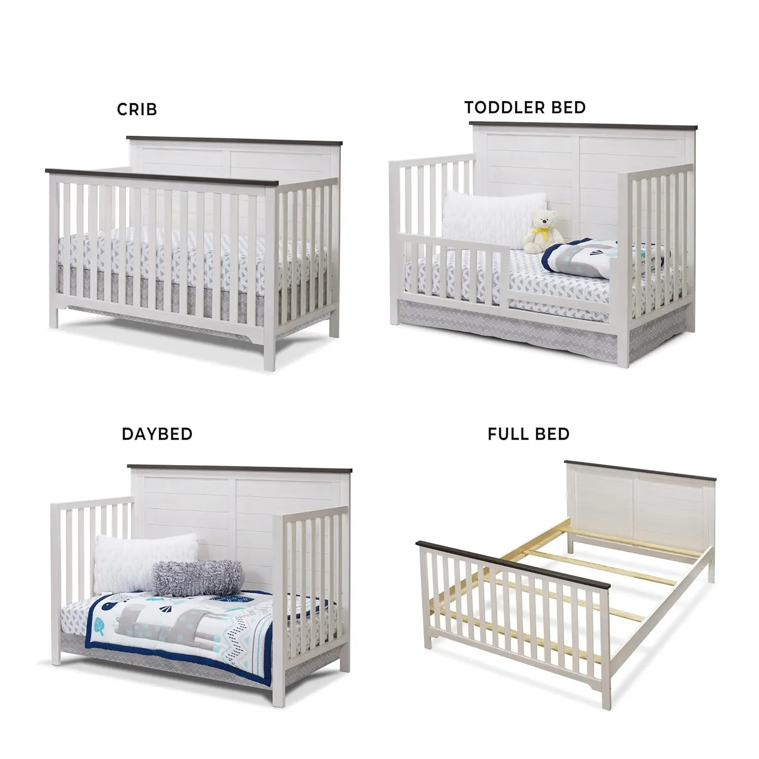 Time-limitedFurniture Farmhous - Convertible Crib Set reseña y precio