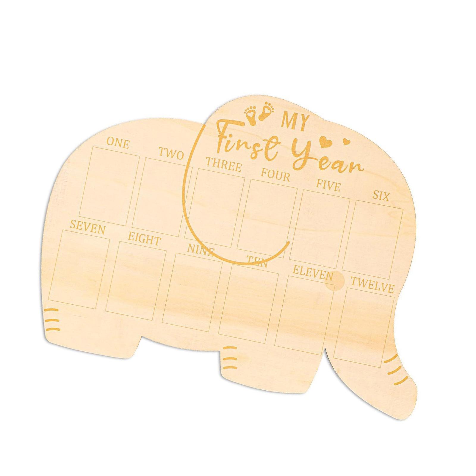 Baby First Twelve Months Photo - Baby Nursery Frames reseña y precio