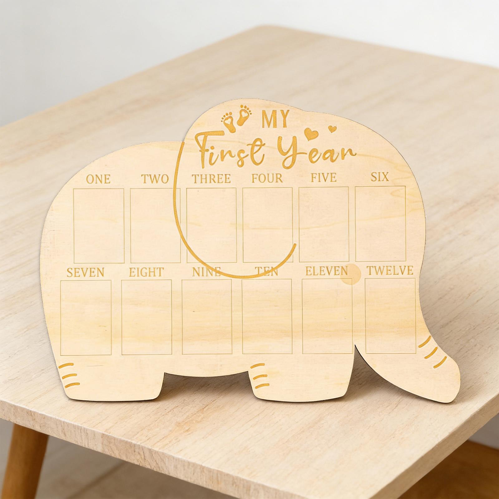 Baby First Twelve Months Photo - Baby Nursery Frames reseña y precio