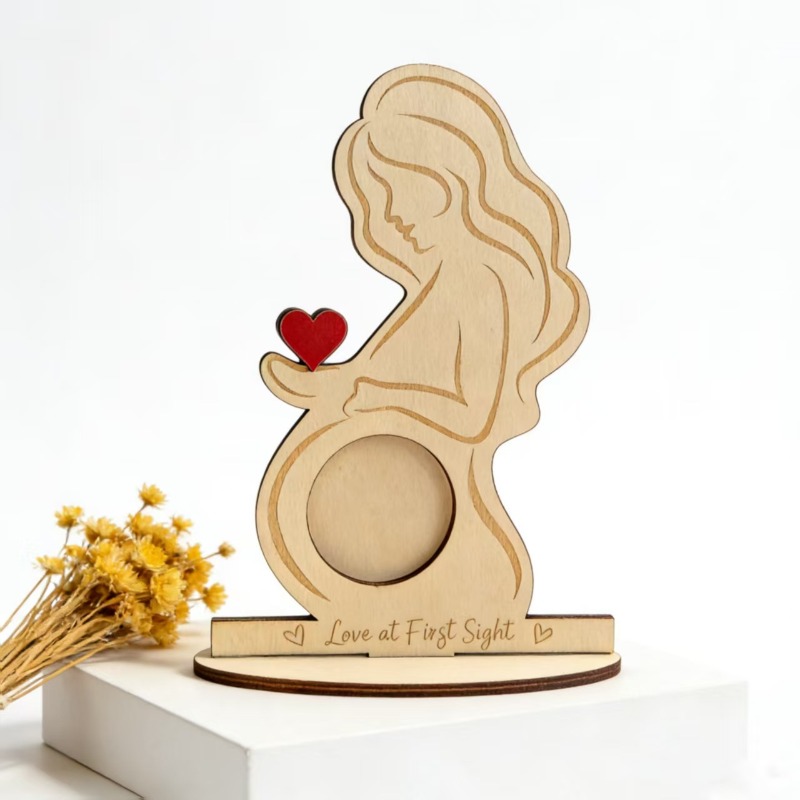 Personalized Baby Photo Wooden - Baby Nursery Frames reseña y precio