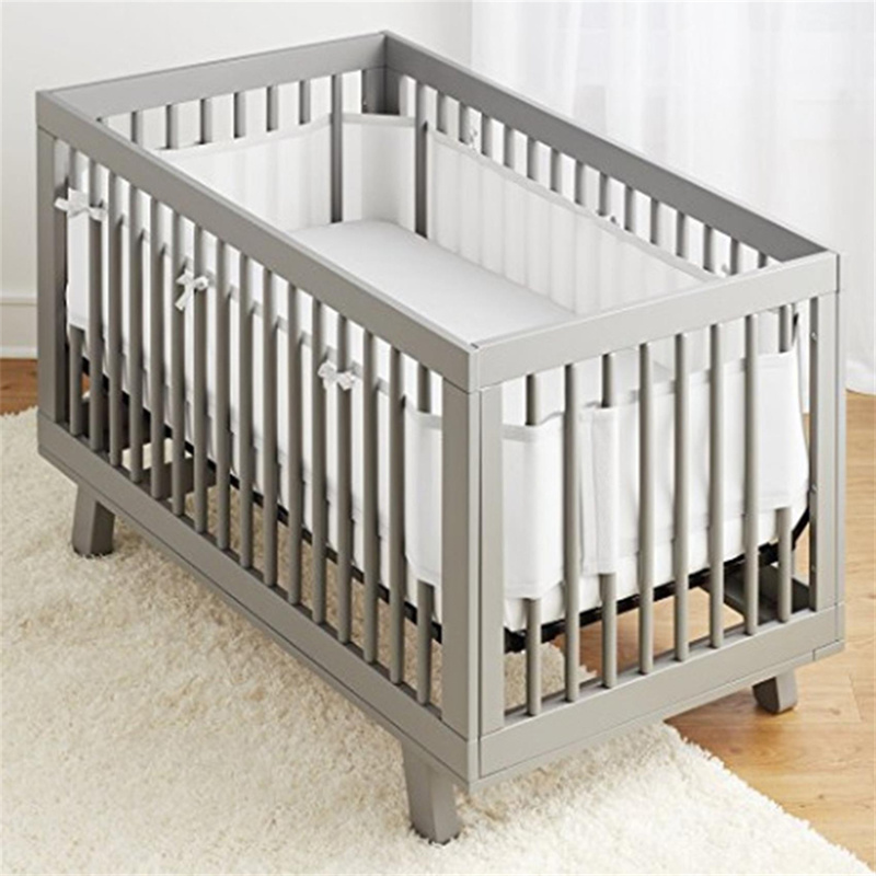 Bumper for Baby Bed Fence Cot  - Baby Nursery Girl Room reseña y precio