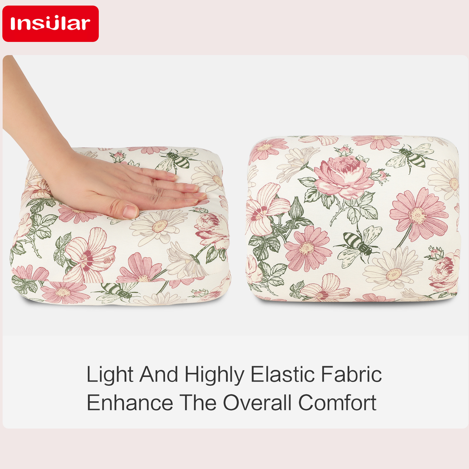 Newborn Cotton Breastfeeding A - Baby Nursery Pillow reseña y precio