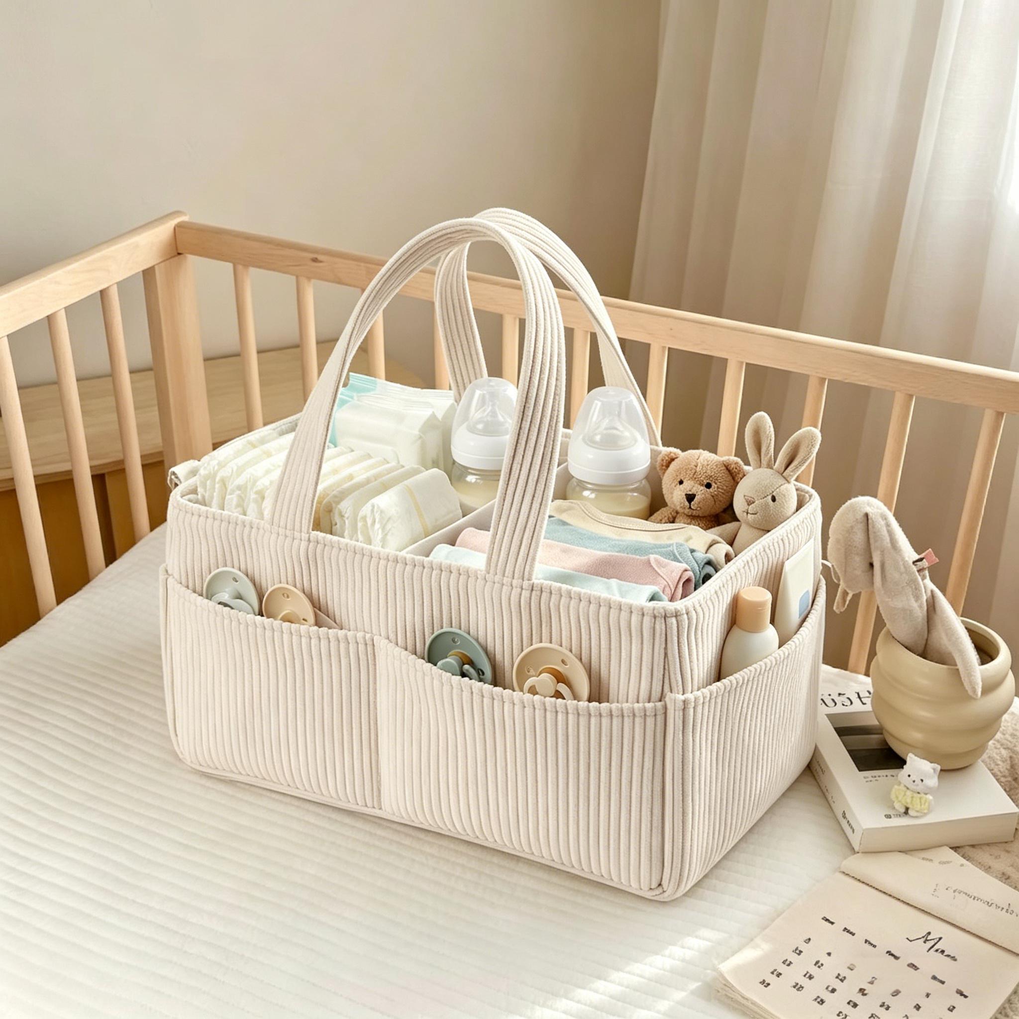 Baby Diaper Caddy Organizer Po - Baby Nursery Organiser reseña y precio