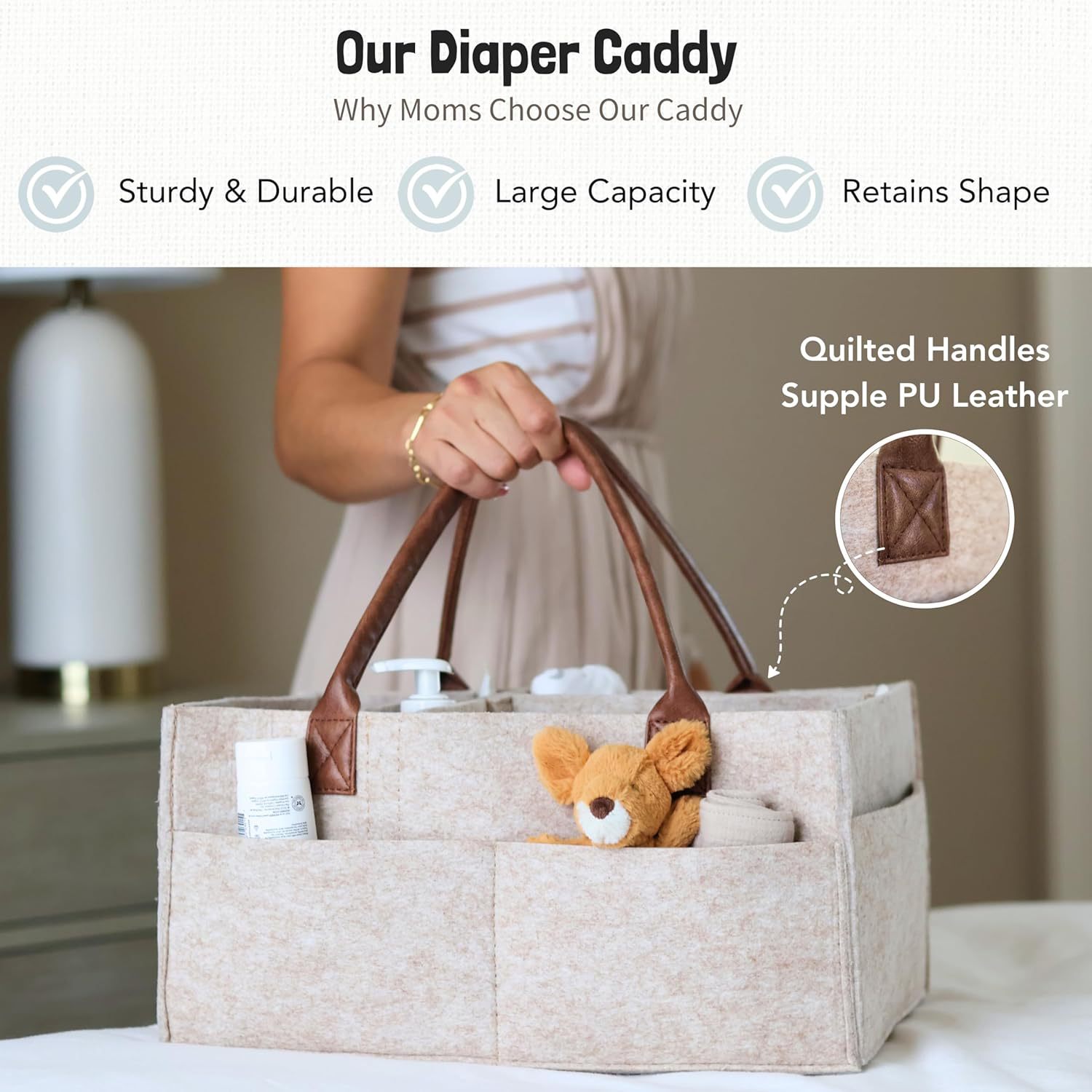 Baby Felt Storage Nursery Orga - Baby Nursery Organiser reseña y precio