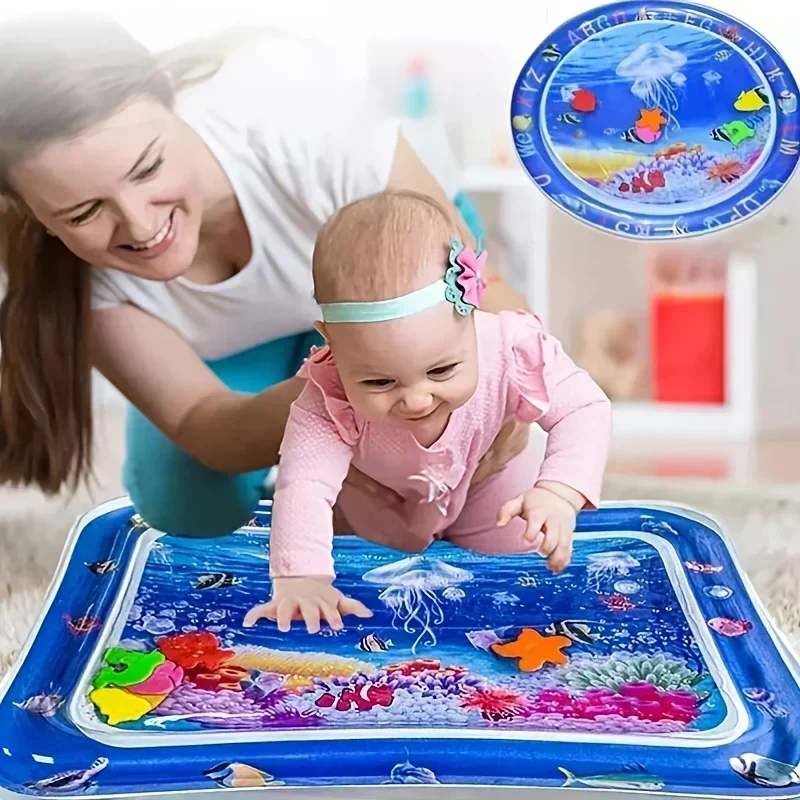 Baby Water Play Mat PVC Inflat - Baby Nursery Pillow reseña y precio