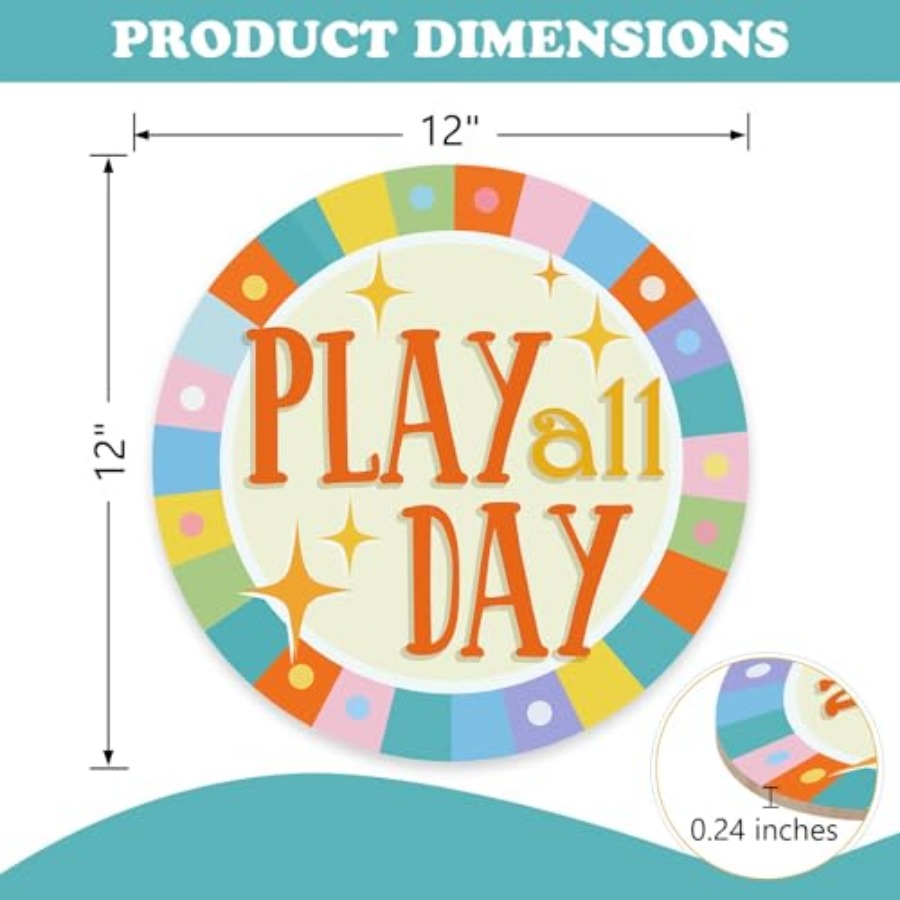 Play All Day Front Door Sign,  - Baby Nursery Baby reseña y precio